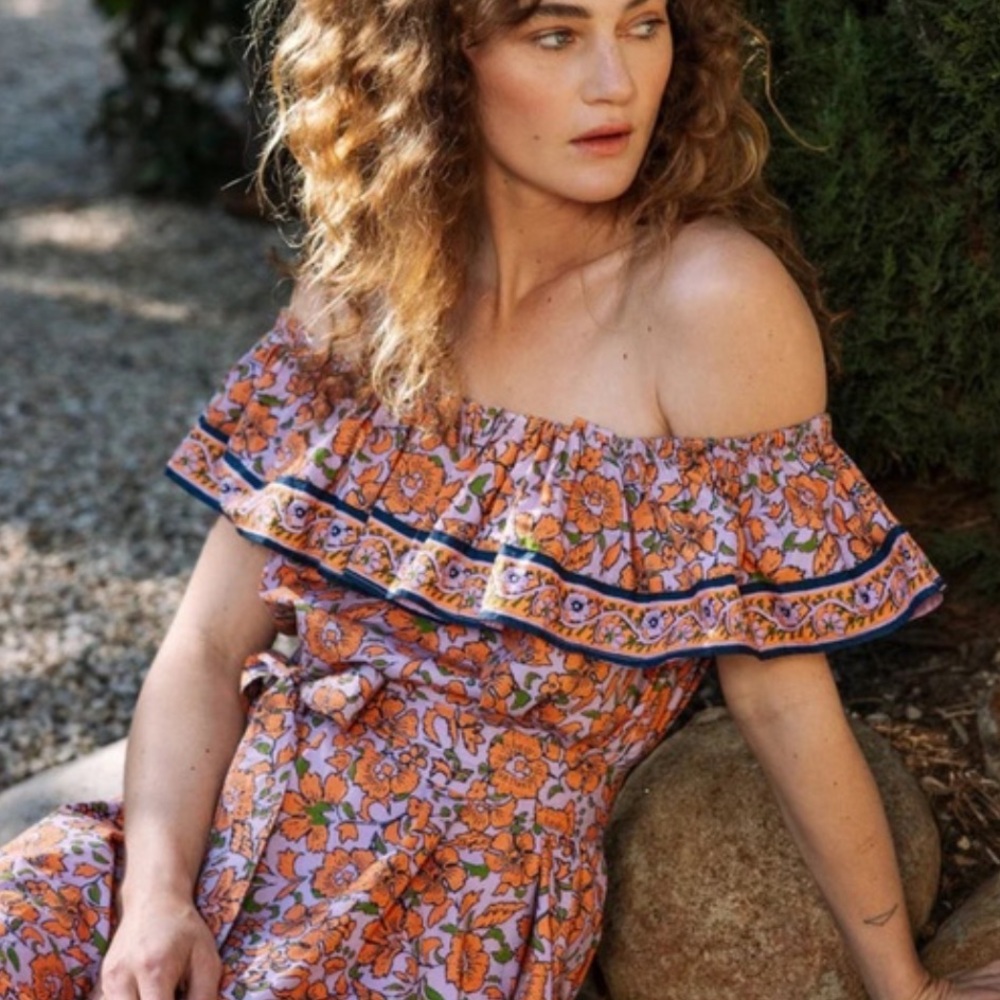 CLEOBELLA MARIANNE MIDI DRESS ASILAH PRINT